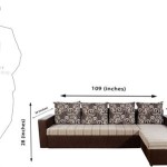 5 Seater L Shape Sofa Dimensions