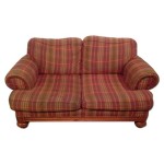 Broyhill Plaid Sofa