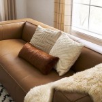 Can You Put Throws On Leather Sofa