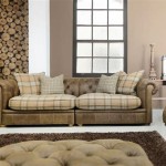 Fabric And Leather Sofa Combinations