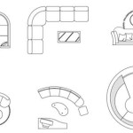 Half Round Sofa Cad Block