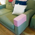 How To Cover The Arms Of A Sofa With Fabric