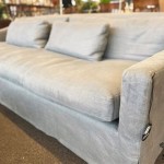 Restoration Hardware Belgian Classic Slope Arm Slipcovered Sofa