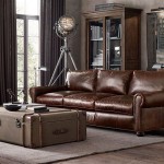 Rh Lancaster Leather Sofa