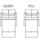 Sleeper Sofa Mattress Size Chart