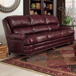 Smith Brothers Leather Sofa 311