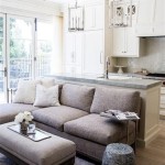 Sofa Behind Kitchen Island