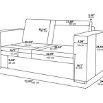 Standard 3 Seat Sofa Dimensions