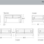 Standard 3 Seater Sofa Dimensions In Mm