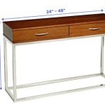 Standard Sofa Table Measurements