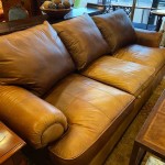 Thomasville Leather Sofa Cushion Replacement