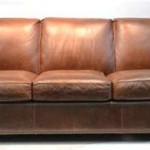 Thomasville Leather Sofa