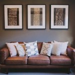 What Colour Cushions Go With Tan Leather Sofa